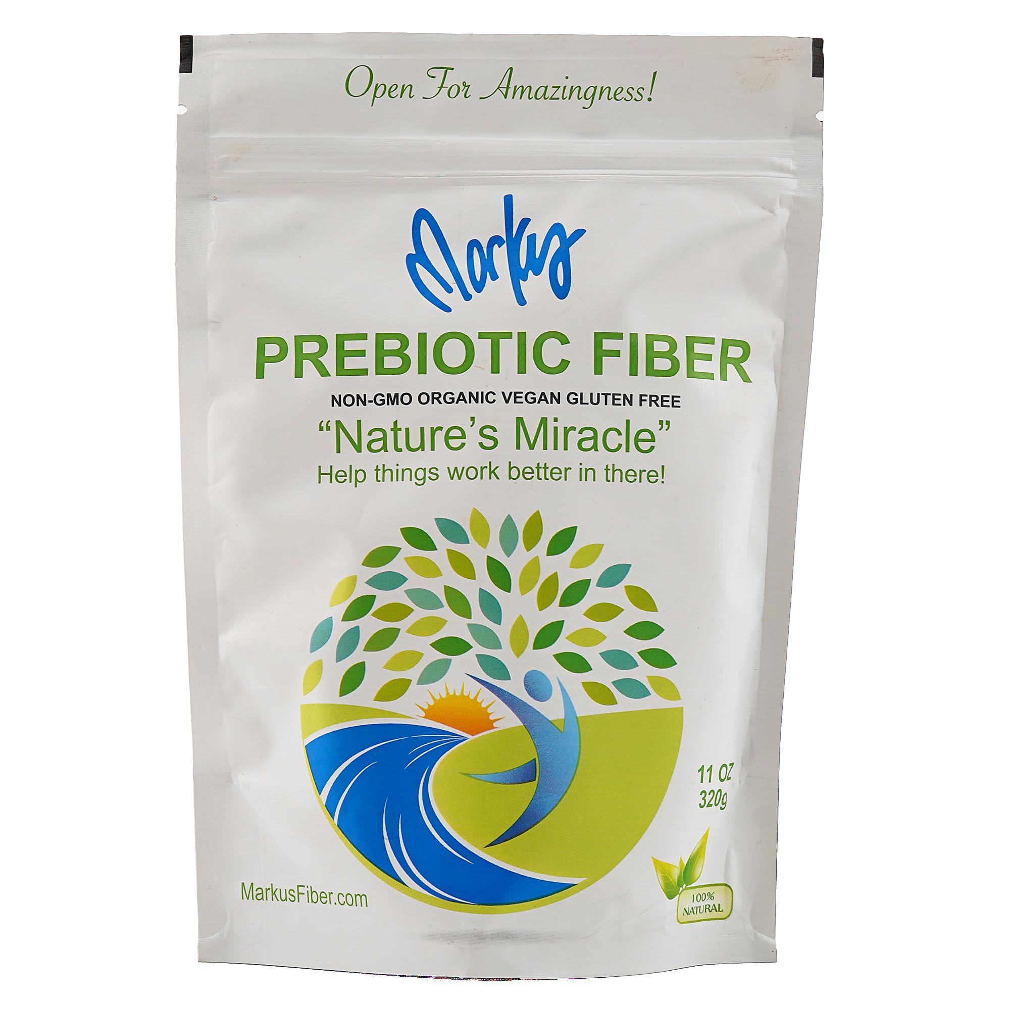 Prebiotic Formula 11oz Bag - A Powerful Dietary Fiber for Reinforcing Gut Health and Immunity - 53 Servings