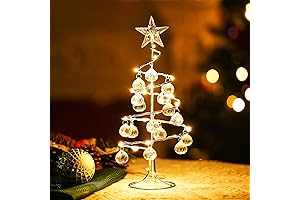 Shinowa Christmas Tree Lamp: Create a Festive Ambiance with Enchanting Crystal Luminosity