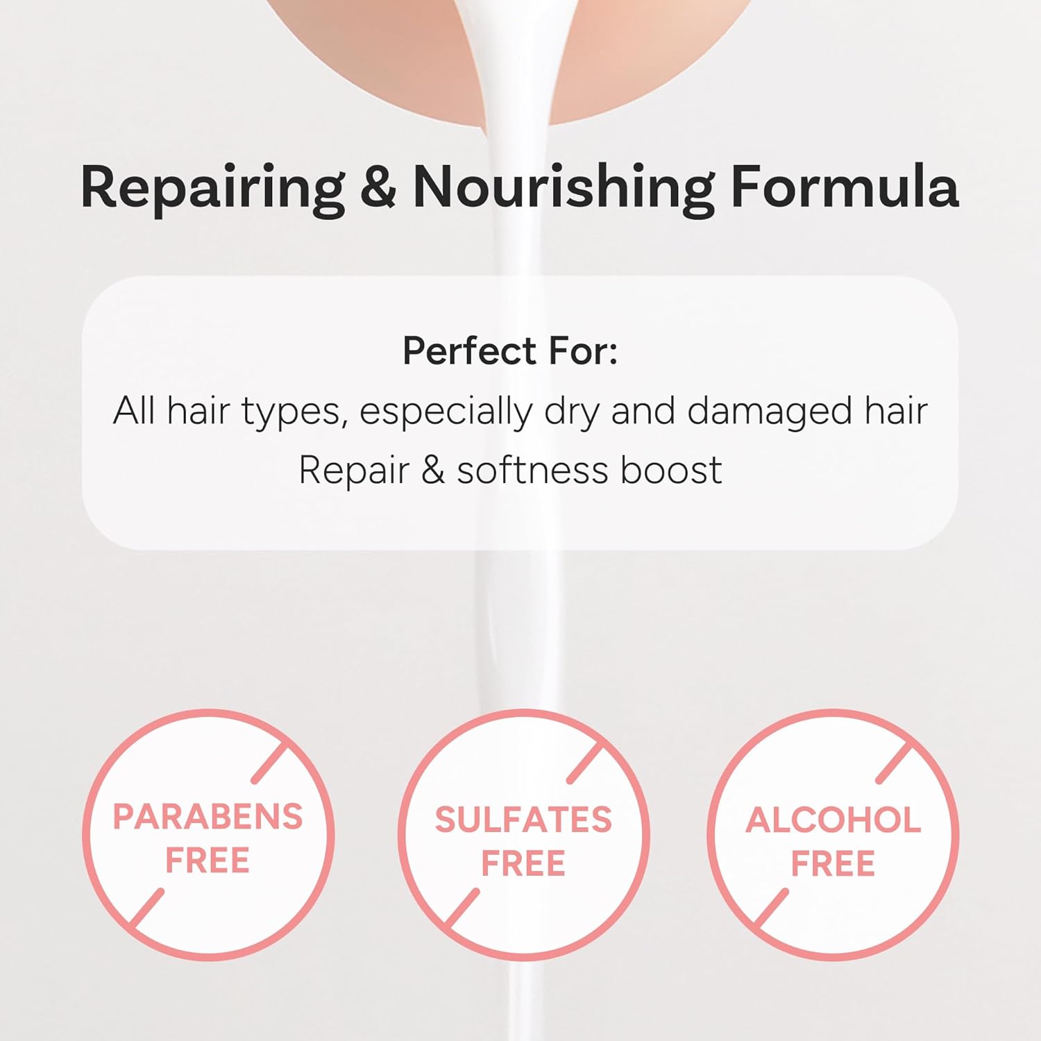 Korean Scented Hair Serum Mist – Argan Oil & Silk Protein Ampoule for Nourishing, Frizz Control, Damaged Repair & Glass Hair Shine – White Floral Musk, 100ml / 3.38 fl oz - Image 5