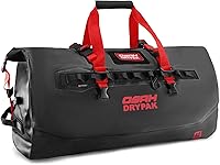 Vista 13 de Bolsa de lona impermeable 25L/40L/60L – Bolsa trasera de motocicleta resistente, bolsa seca enrollable para viajes, camping, canotaje, kayak