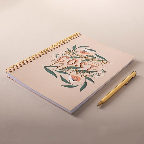 Miniatura 4 de Fringe Studio Juliana Tipton Collection (931036) - Diario delgado en espiral de tapa blanda, 120 páginas, 5.625 x 8.75 pulgadas, multicolor