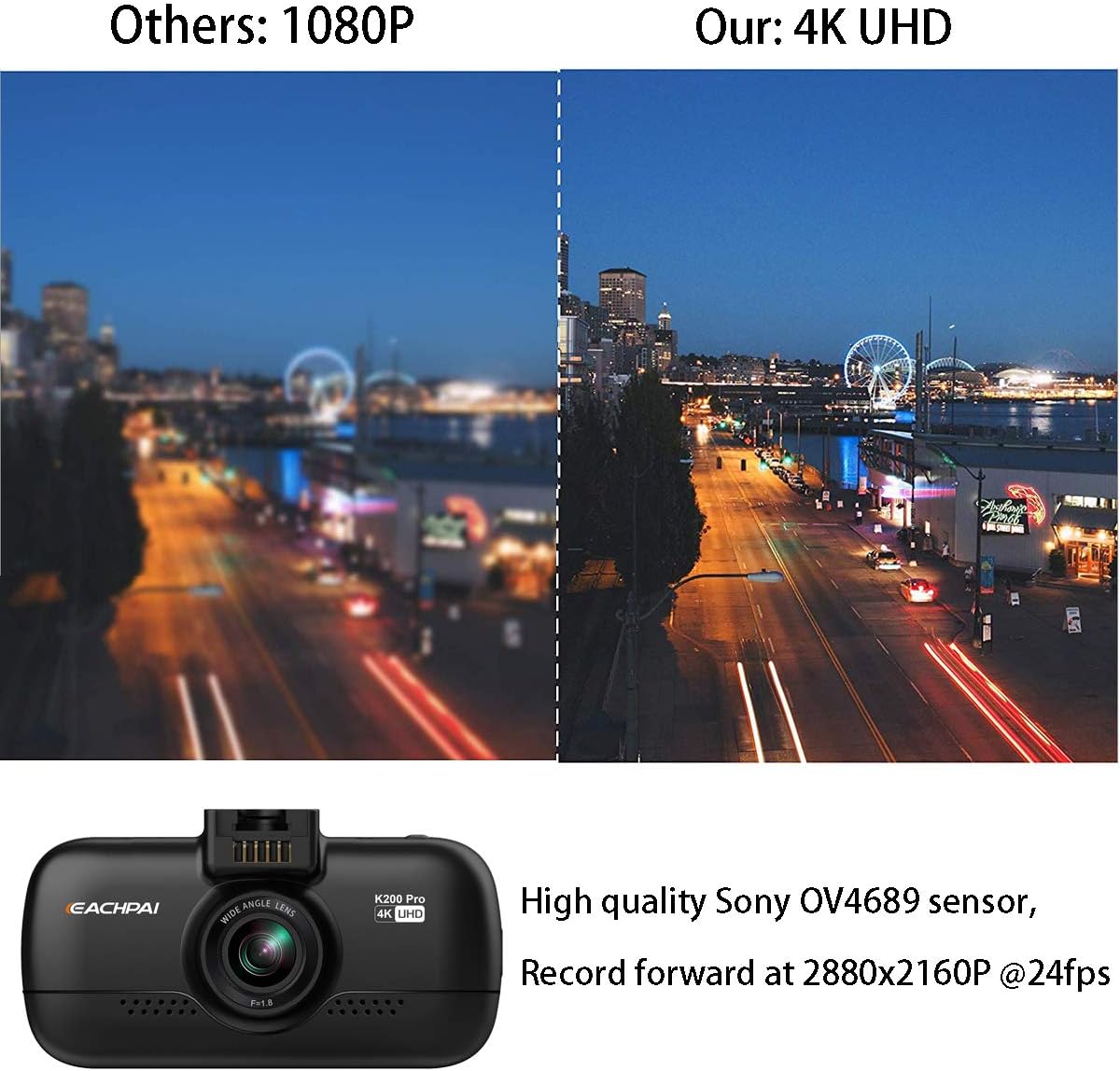 Exсluѕіvе Dіѕсоunt 🔥 Dual Dash Cam 4K Dash Cam (2880x2160P SingleFront) Dual 1920x1080P Front and Rear Camera WiFi GPS 3.0’’ LCD 170° Wide Angle Sony Sensor SuperCapacitor Motion Detection Time Lapse Eachpai K200 Pro Buу 1 gеt 1 🔥 Dual Dash Cam 4K Dash Cam (2880x2160P SingleFront) Dual 1920x1080P Front and Rear Camera WiFi GPS 3.0’’ LCD 170° Wide Angle Sony Sensor SuperCapacitor Motion Detection Time Lapse Eachpai K200 Pro