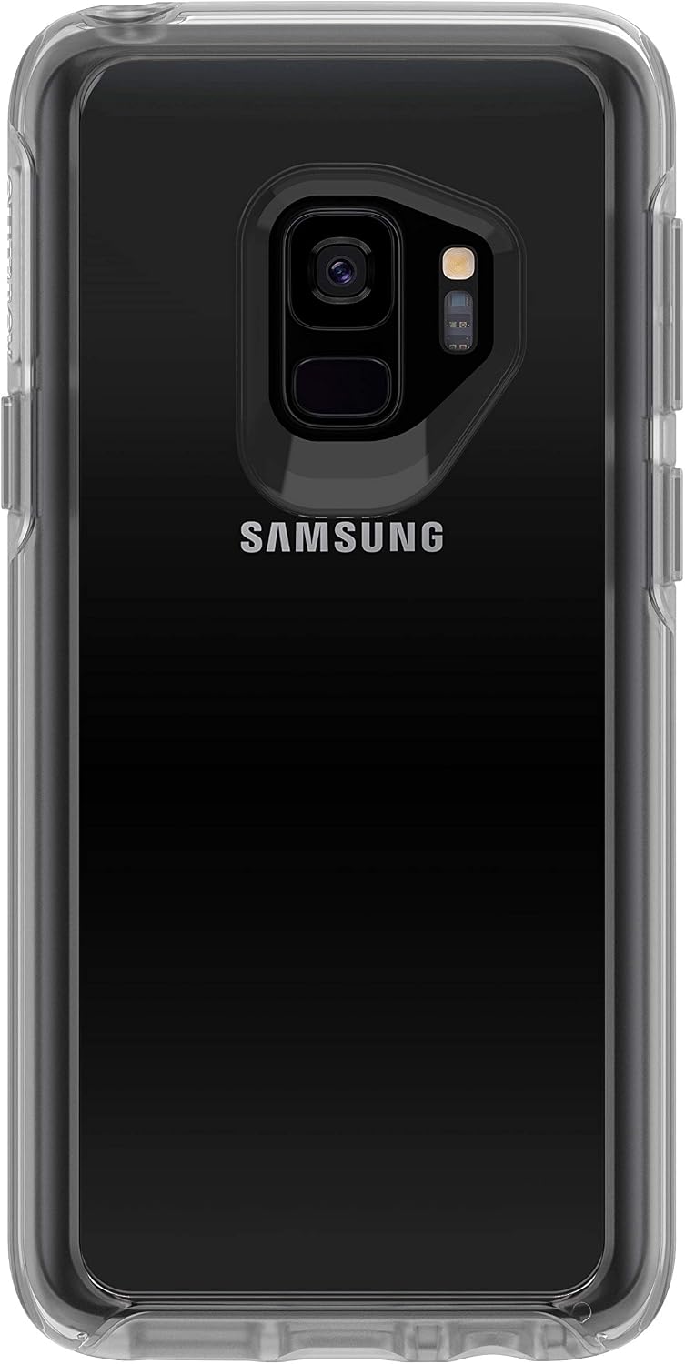 OtterBox Symmetry Case + Alpha Glass Bundle for Samsung Galaxy S9 - Clear