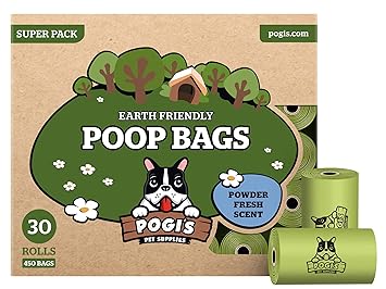 Pogi's Pet Supplies Pogi'S Pet Supplies Earth-Friendly, Scented, Leak-Proof Pet Waste Bags Poop Bags, 30 Rolls (450 Bags), 1 Count