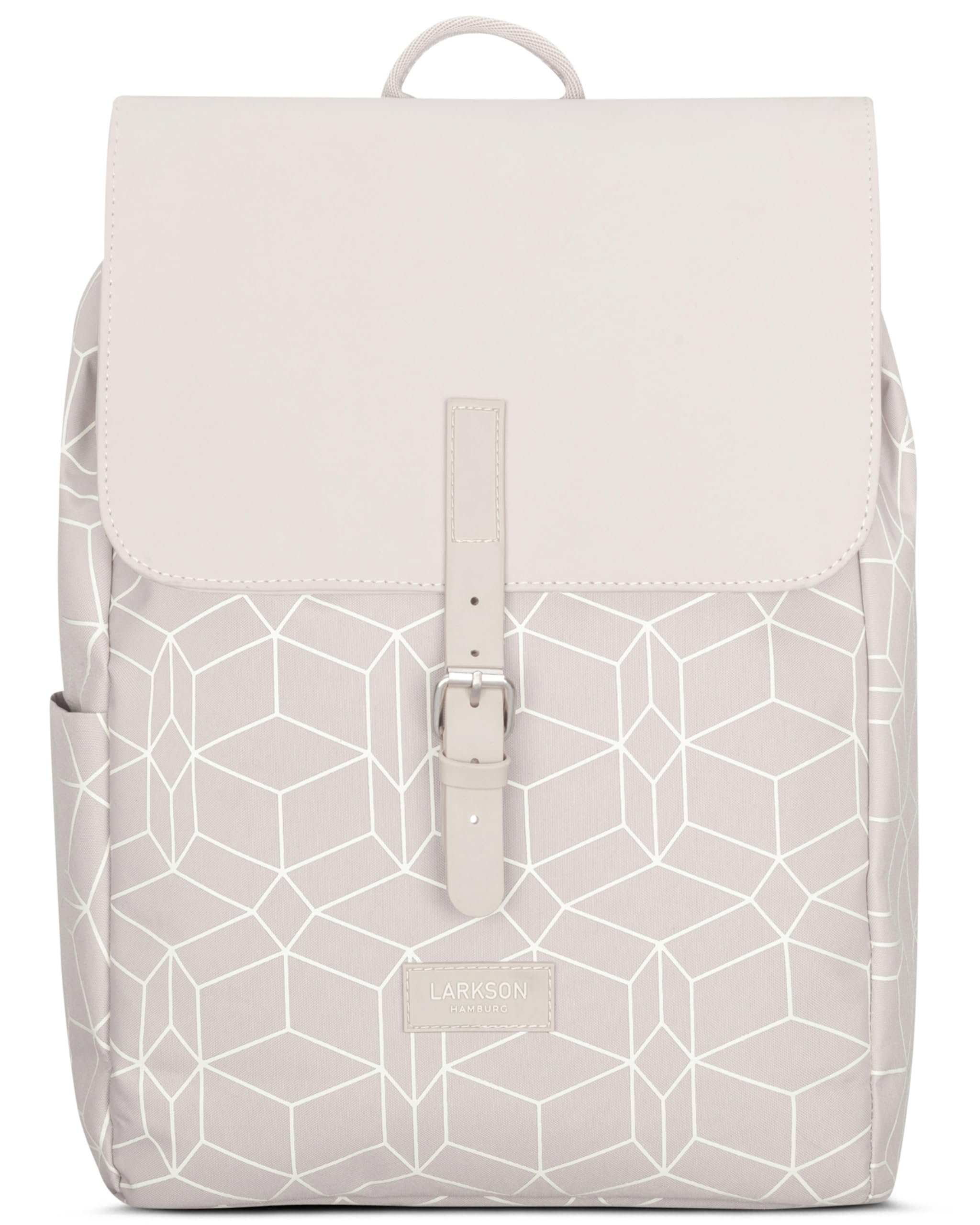 LARKSON Rucksack Damen Klein - Ida - Kleiner Damenrucksack für Freizeit, Uni oder City - Mit Laptop Fach (bis 13 Zoll) - Elegant & Nachhaltig - Wasserabweisend