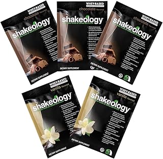 Sampler Pack Whey Protein Powder, Gluten Free Superfood Protein Shake with Supergreens, Probiotics for Gut Health, Adaptogens, Vitamins, 16g Plant Protein per Serving