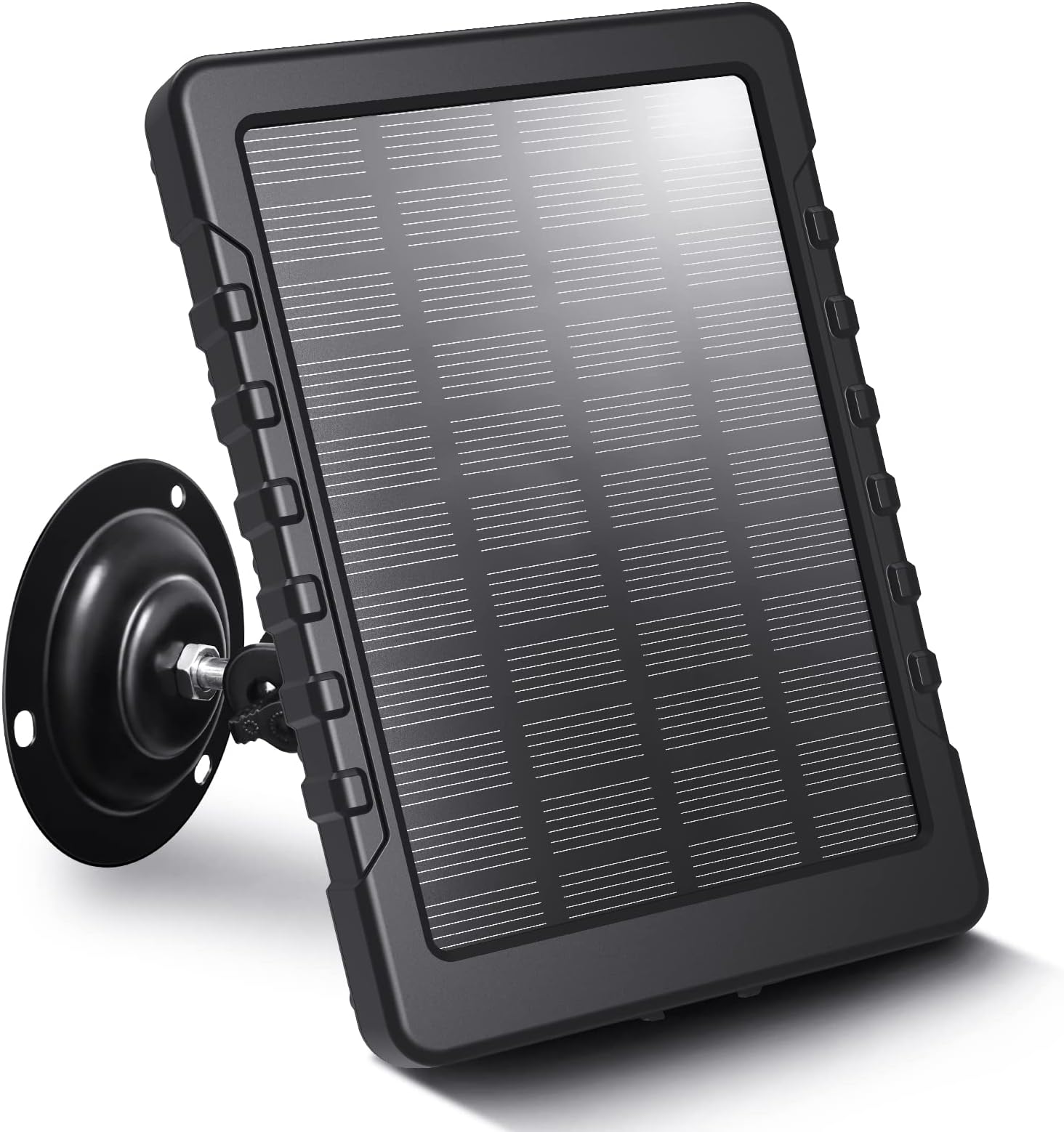 Trail Camera Solar Panel, XTU Game Camera Solar Panel IP66 DC 6V 2A/1.5A Waterproof Hunting Cam Accessory.