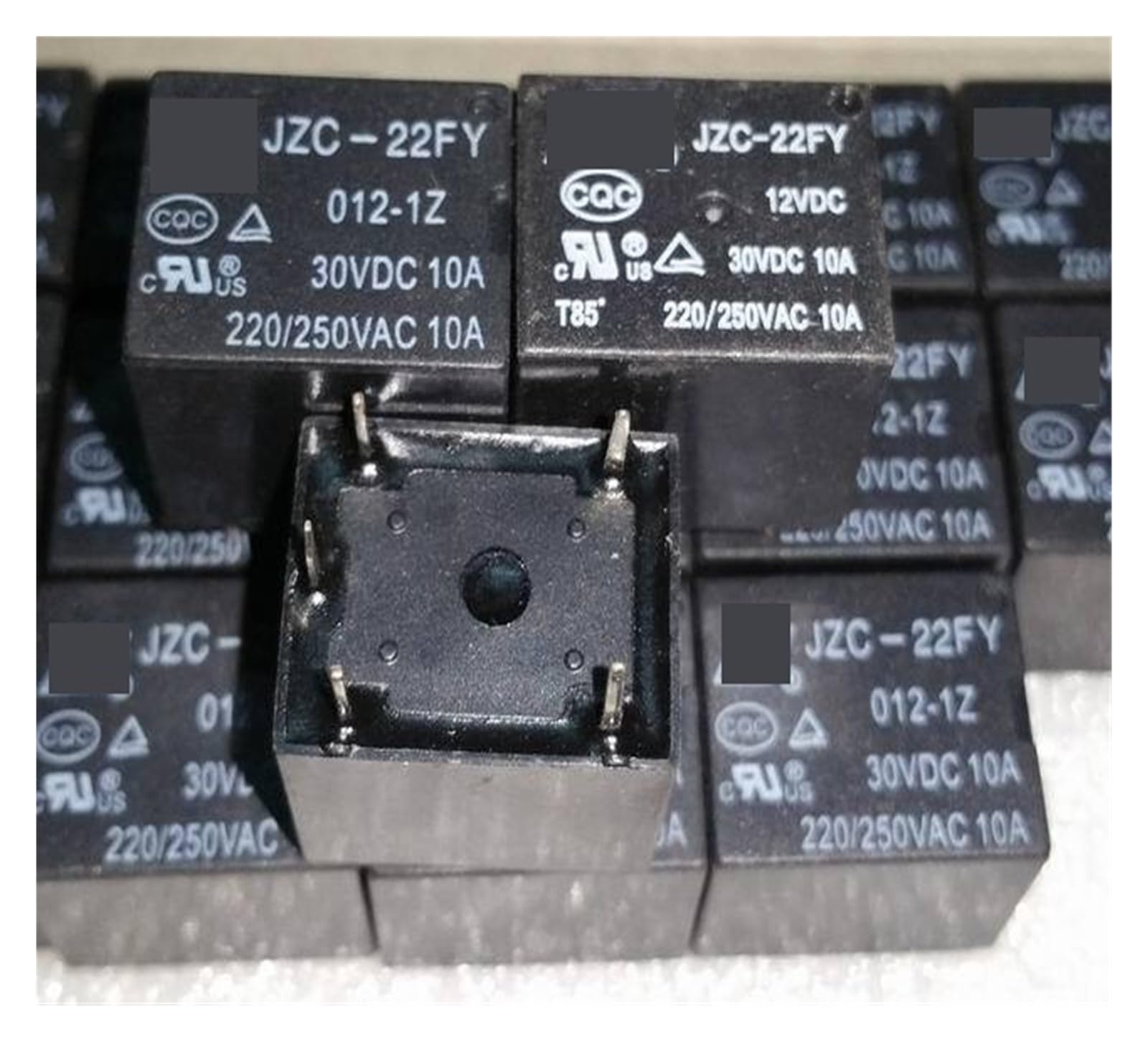 PKNVKZIDK 1pc JZC-22FY 012-1Z (T73-1C-12V-10A) Relay 5pins