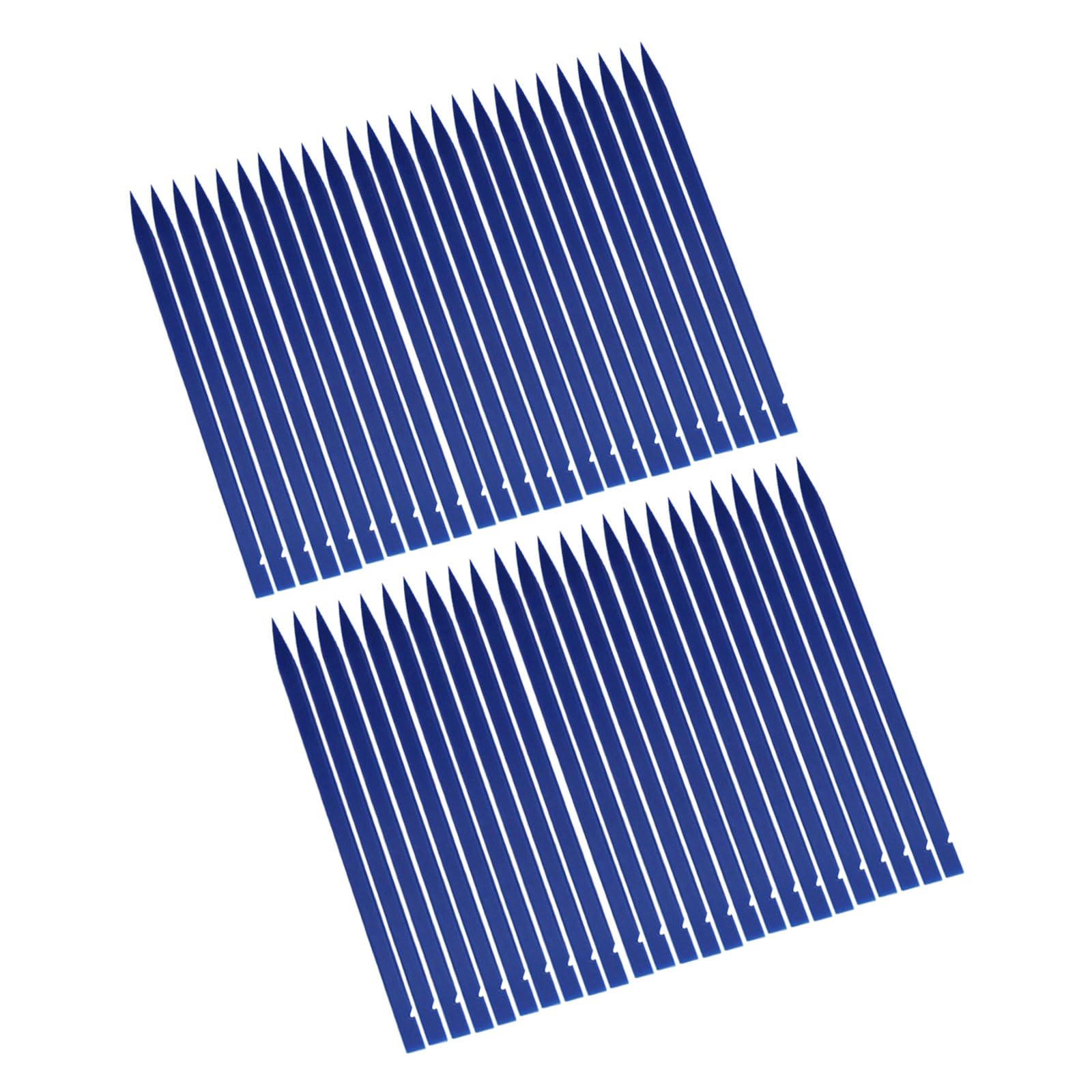 Laikoutd Blue Multipurpose Spudger 50Pcs Easy To Use For Device Disassembly Double Ended Spudger Set