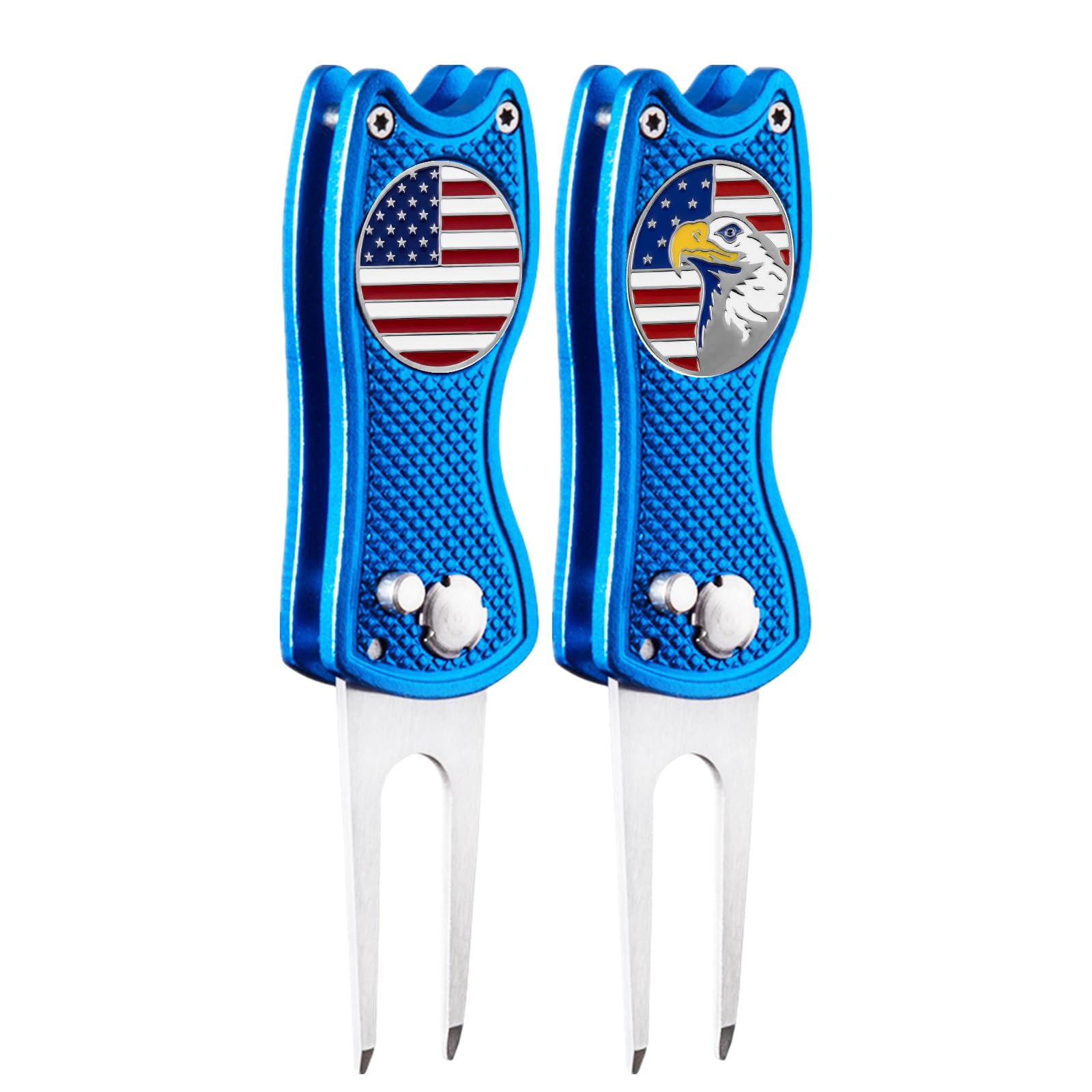 FINGER TEN Golf Divot Repair Tool &amp; Ball Marker