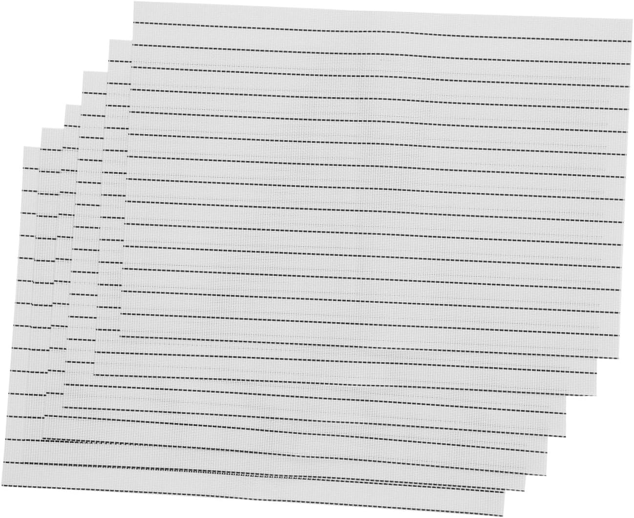 BESTOYARD 6pcs Plate Mats for Home Non- Protective Cup Pads Elegant Tumbler Pads for Dining Table Easy to Clean and for Kitchen and Restaurant Use