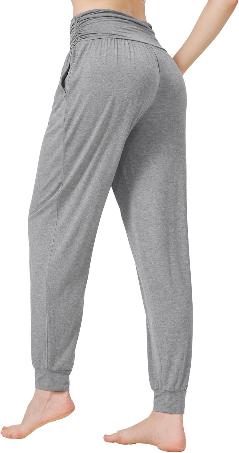 WiWi Pajama Pants for Women Soft Lounge Joggers Pockets Comfy Sleep Bottoms Viscose from Bamboo Pjs Jogger S-XXL - Image 4