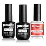 Gel Nail Remover Quick Gel Nail Polish Remover and Base Coat Top Coat Simple Set is Suitable for Beginners to Try