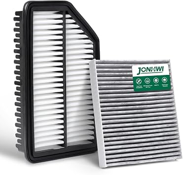 Cabin & Engine Air Filter Set for 2012-2017 Accent/Veloster/Rio, Replace 087902E200, 281131R100Gas Only