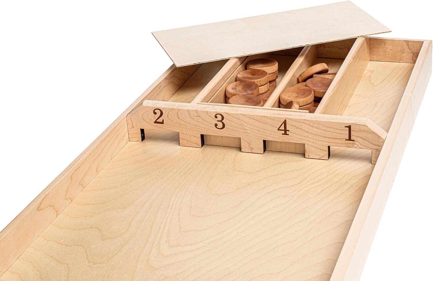 Sjoelen Board - Dutch Shuffleboard - Sjoelbak Board