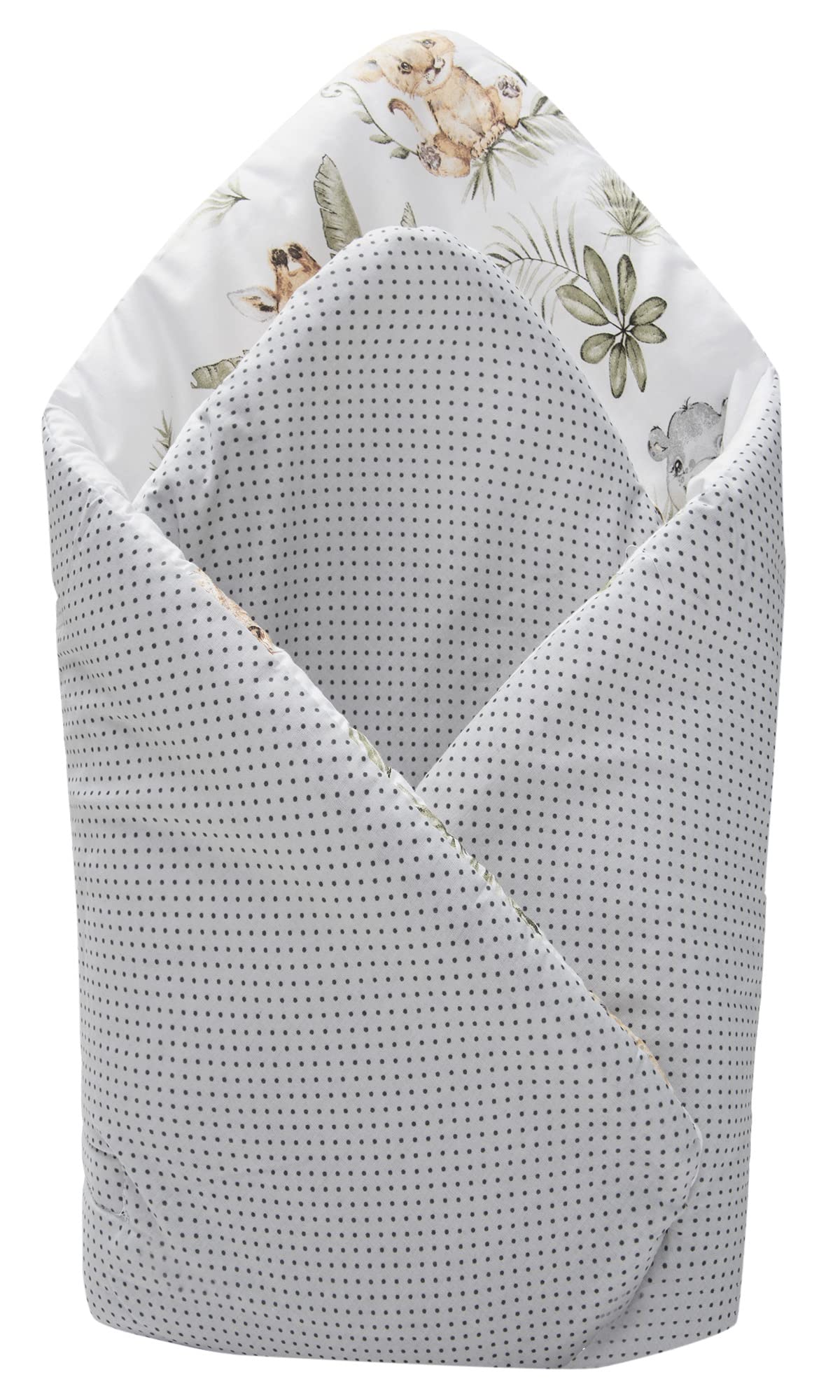 Cuscino Cono Minky Per Bambino 75x75 Cm - Doppia Faccia In Cotone E Poliestere, Morbido E Multifunzionale