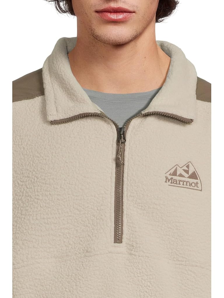 Neutral Marmot Wanderer High Pile Fleece Pullover