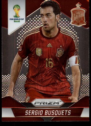 Soccer Soccer 2014 Panini World Cup Prizm #174 Sergio Busquets NM-MT+