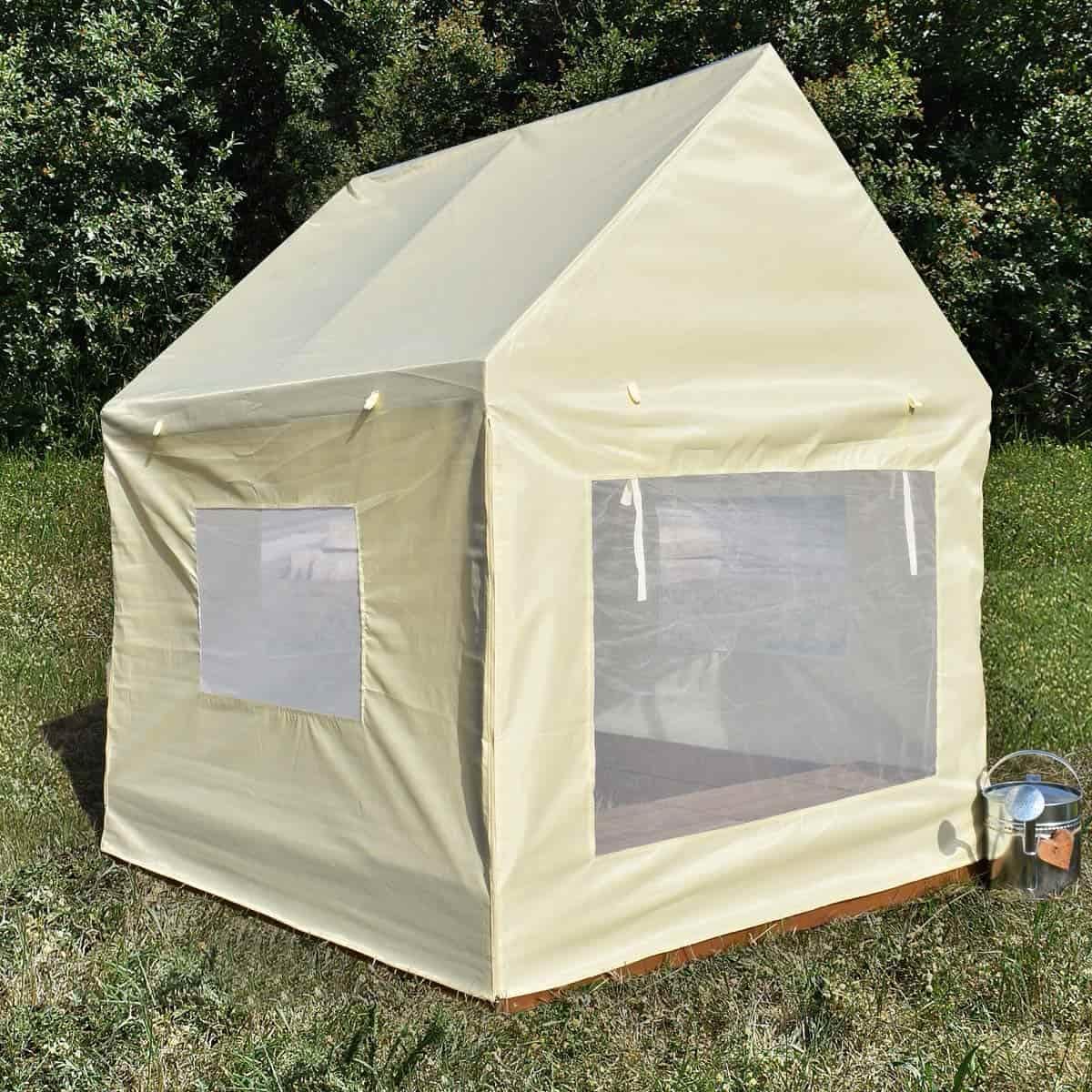 Meppi Sandkasten XXL mit Dach und Seitenwänden flexibel einsetzbar - Sandkiste Sandbox aus solidem Holz für Kinder