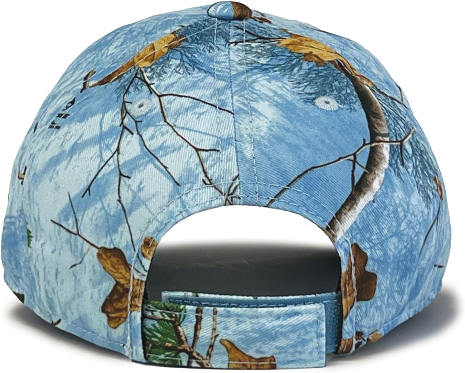 Realtree Color Camo Waffle House Embroidery Logo Hat | Adjustable Velcro Backing Cap | Limited Edition for Men and Women