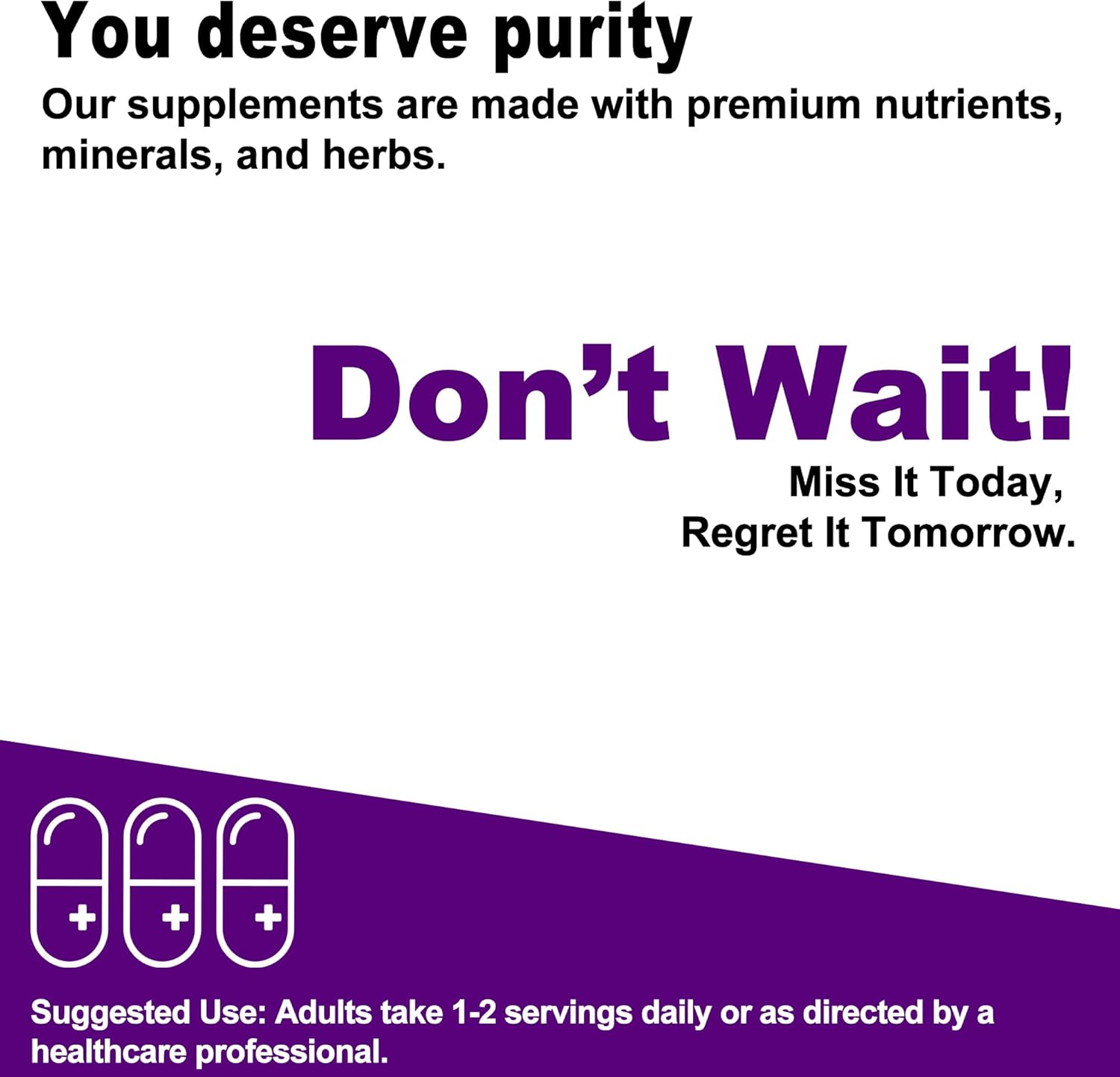Premium Collagen Complex for Women - 1800mg Multi Collagen Types I, II, III, V, X, Non-GMO & Sugar Free, 90 Capsules (30 Day Supply) - Support Skin Elasticity & Joint Care