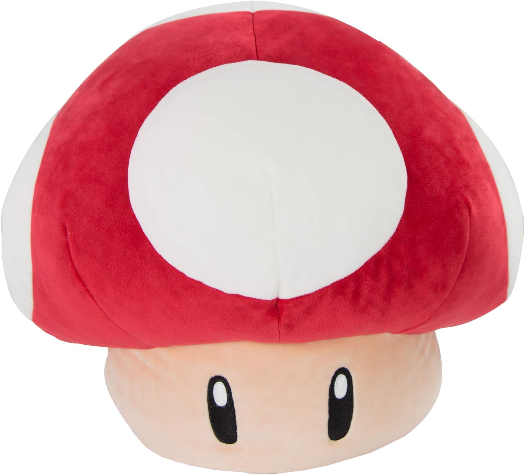 Mario Kart T12955A Peluche Mochi Champignon 40 cm Club Mocchi 40cm Super Red Mushroom Extra Large Plush, Multicolour