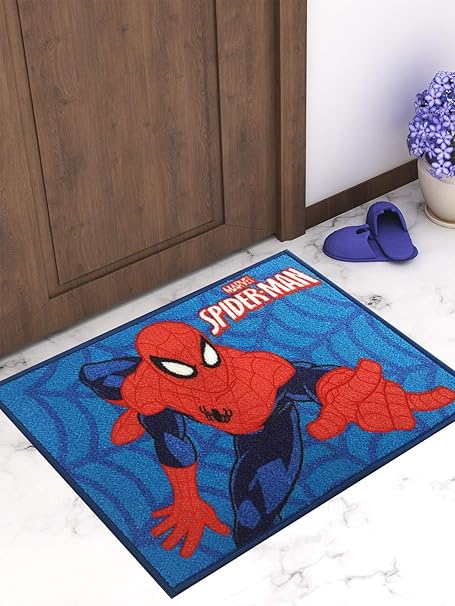 Athom Living Marvel Spiderman Kids Doormat 37x57 cm (Pack of 1)
