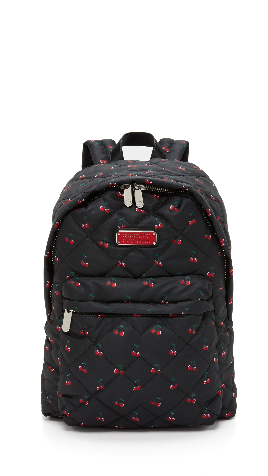 Marc By Marc Jacobs Womens Crosby Quilt Nylon Fruit Backpack  display picture 3
