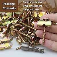 Vista 2 de Grapa de alambre de acero galvanizado en forma de U para maderas blandas - Reutilización de clavos de cerca, sujetadores para malla de alambre