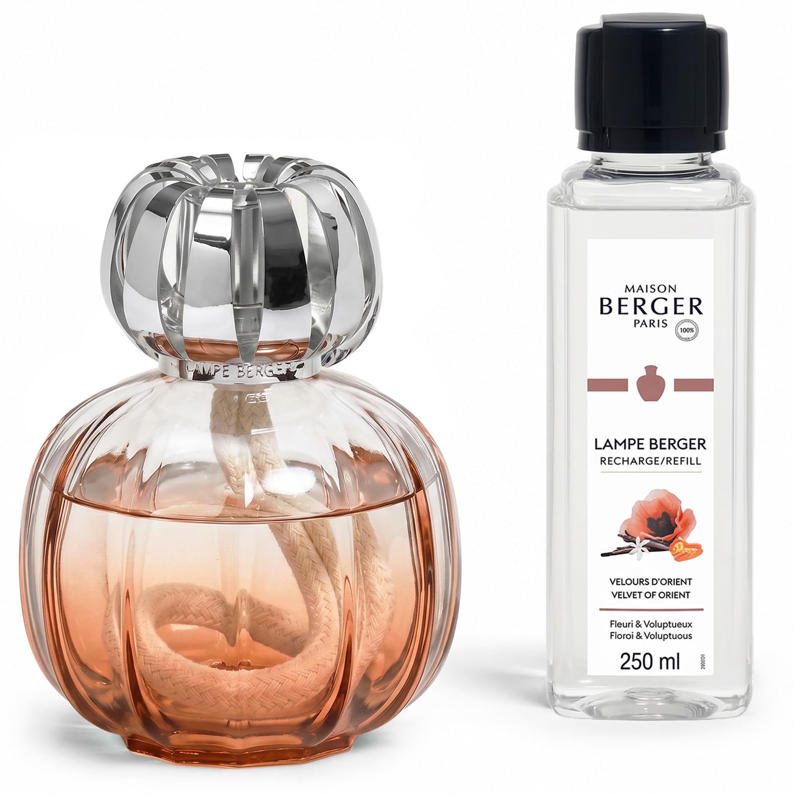 Lampe Berger ブラウン芳香器 専用袋付き Amazon.com: MAISON BERGER Lampe Berger Corali Gift Set, Pink