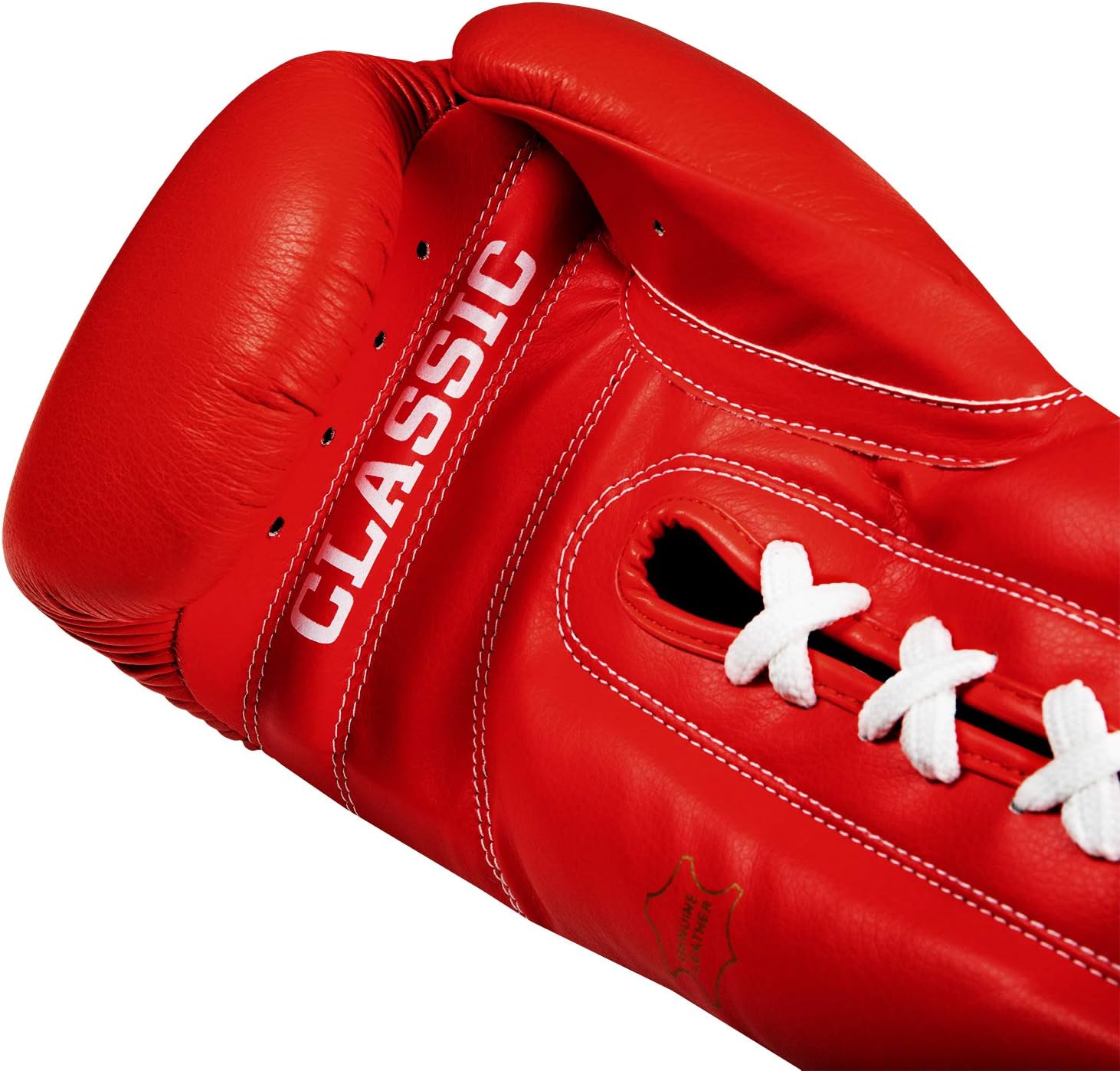 Title Classic Leather Lace Training Gloves 2.0 - Lace Up Boxing Glove, Boxing Competition Gloves, Boxing Sparring Gloves, Boxing Training Gloves, Boxing Bag Gloves, Boxing Gloves