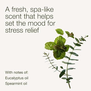 Bath & Body Works Eucalyptus Spearmint Aromatherapy Body Cream, Ultimate Hydration Moisturizer for Stress Relief with Shea Butter & Hyaluronic Acid for Dry Skin, 8 fl oz - 2 Pack