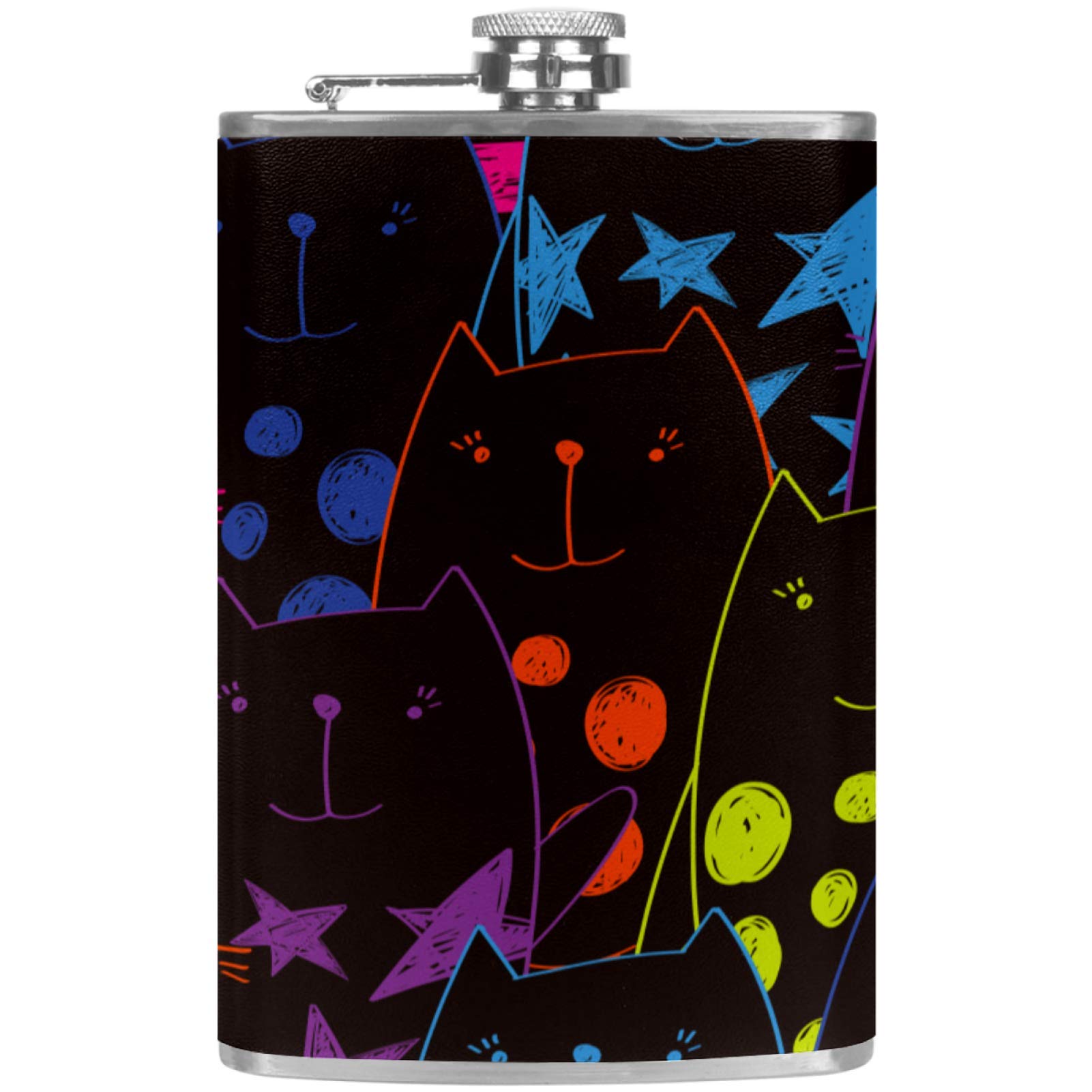 Flasque à whisky de poche anti fuite bouteille de vin camping