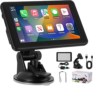 GPS Navigation Voiture 5 Pouces 2025 | Cartes Europe Mises à Jour Gratuites à Vie | Alerte Radars et Feux Rouges | Guidage Vocal | Mode Camion/Camping-Car/Poids Lourds