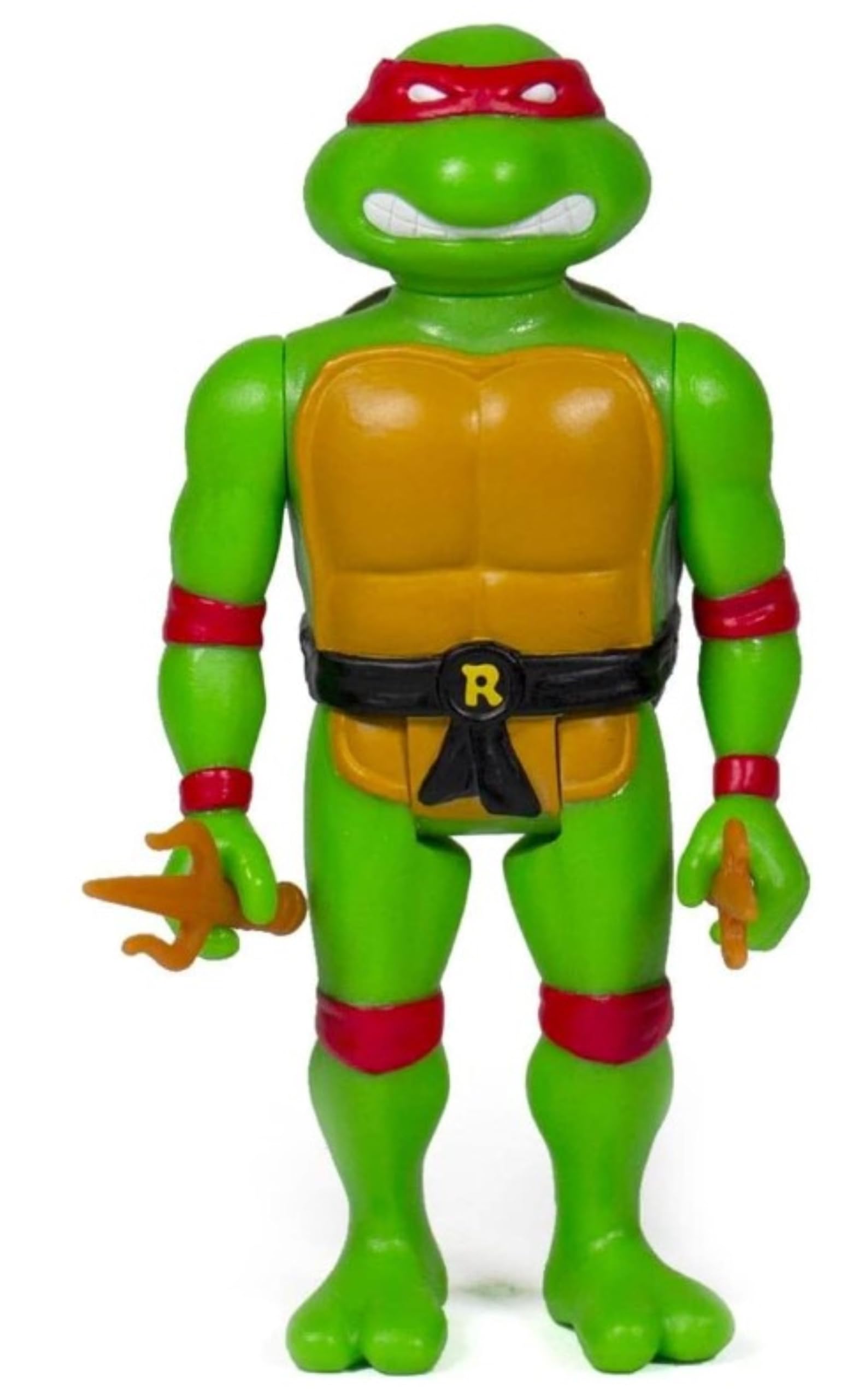 TMNT フィギュア 4体セット　スーパー7 リアクション　タートルズ Amazon.com: Super 7 Teenage Mutant Ninja Turtles 3.75 in Reaction