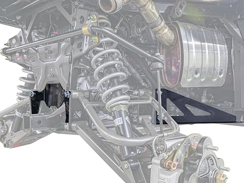 Miniatura 2 de SuperATV Refuerzo de marco trasero resistente para Polaris Ranger XP 1000 2020+ (ver ajuste) | Fortalece el marco de tu Ranger | Recubrimiento de