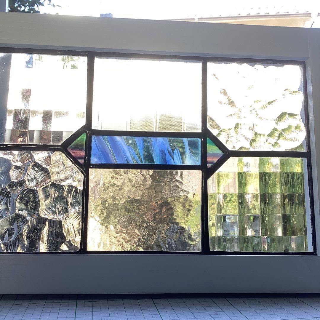 ステンドグラスミニパネルHBーMP2(1422) ステンドグラス パネル(ミニ