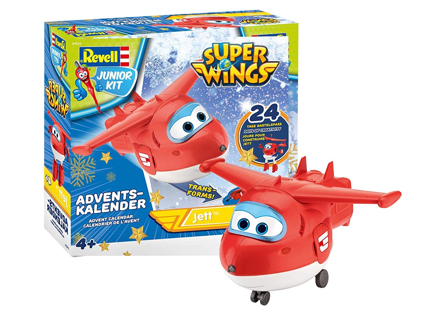 Revell - 01024 Adventskalender Super Wings 2019