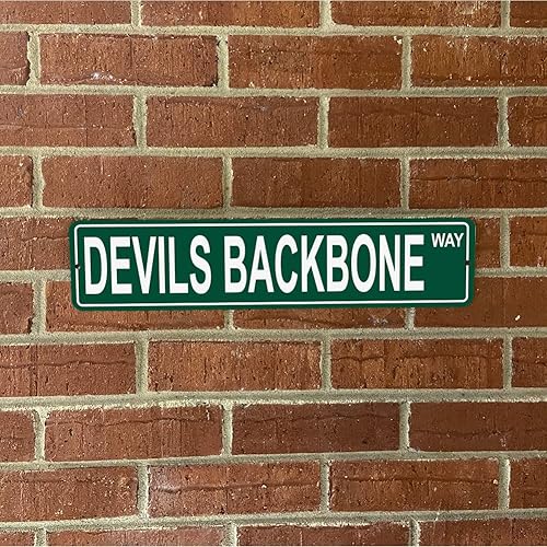 Vista 543 de Ohio Mountains Pick Your Mountain Compatible/repuesto para Ballards Hill United States Mountain Aluminio Metal Tin Street Sign Style decoración