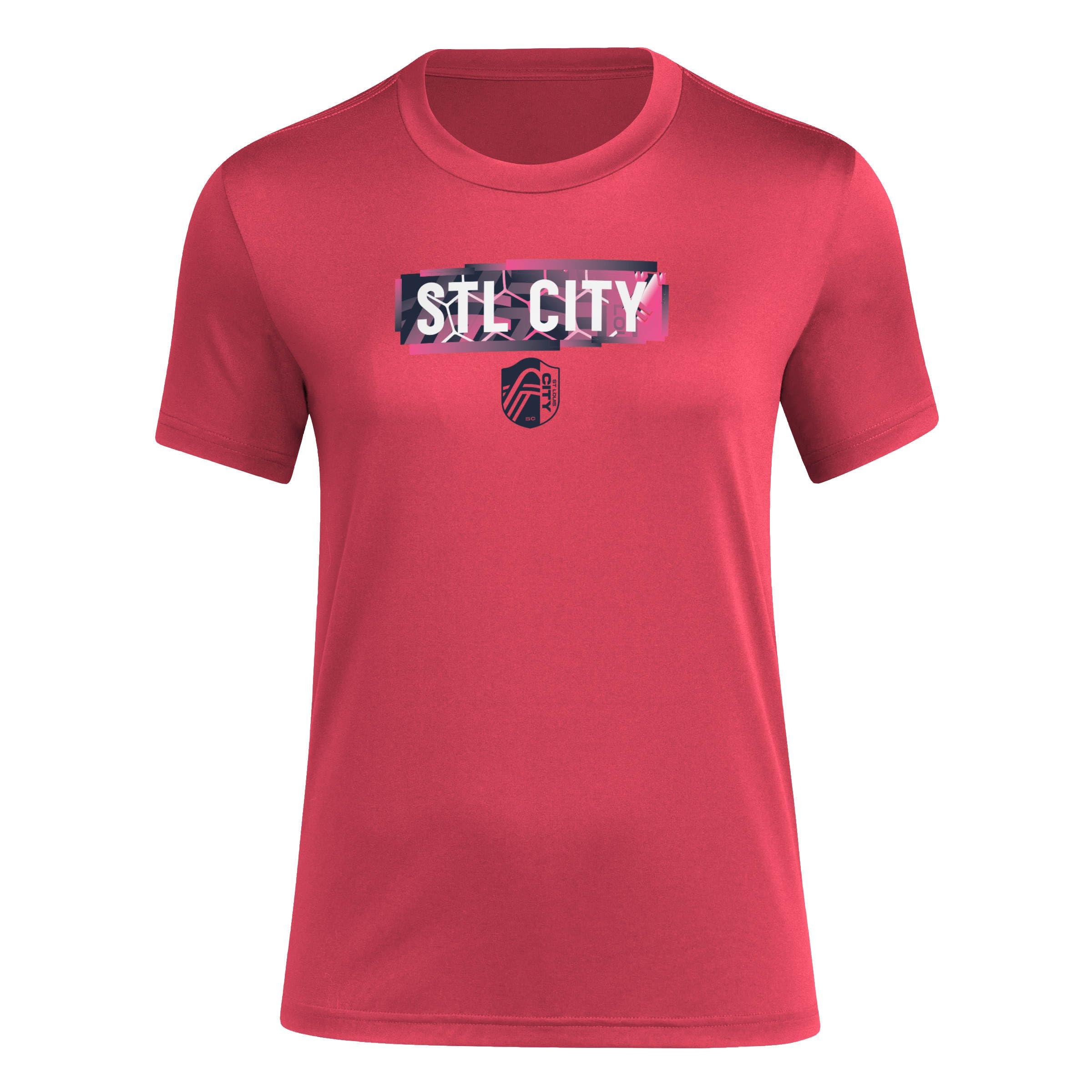 adidas Women's MLS Team Pre-Game Short Sleeve T-Shirt