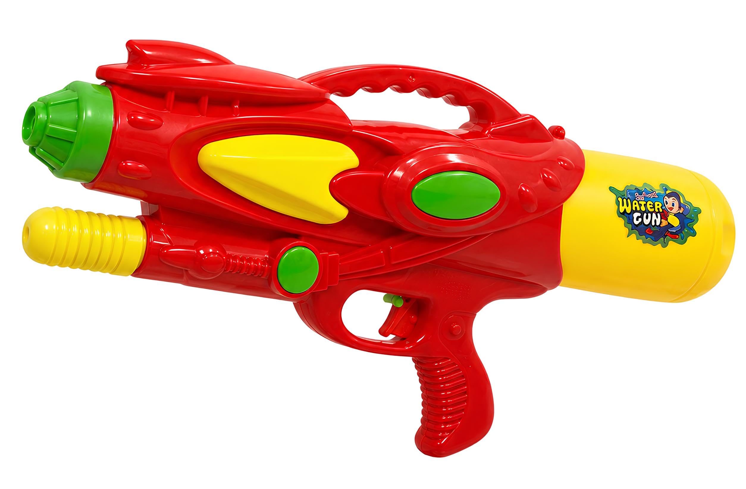 Pistolet à eau avec réservoir de fusil à eau pulvérisant de l'eau à la Pistolet à eau avec réservoir de fusil à eau pulvérisant de l'eau à la