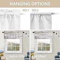 Vista 399 de Cenefas de cocina modernas con patrón de cobre marrón dorado para ventanas, cenefas opacas abstractas de marcas de arañazos y cortinas opacas