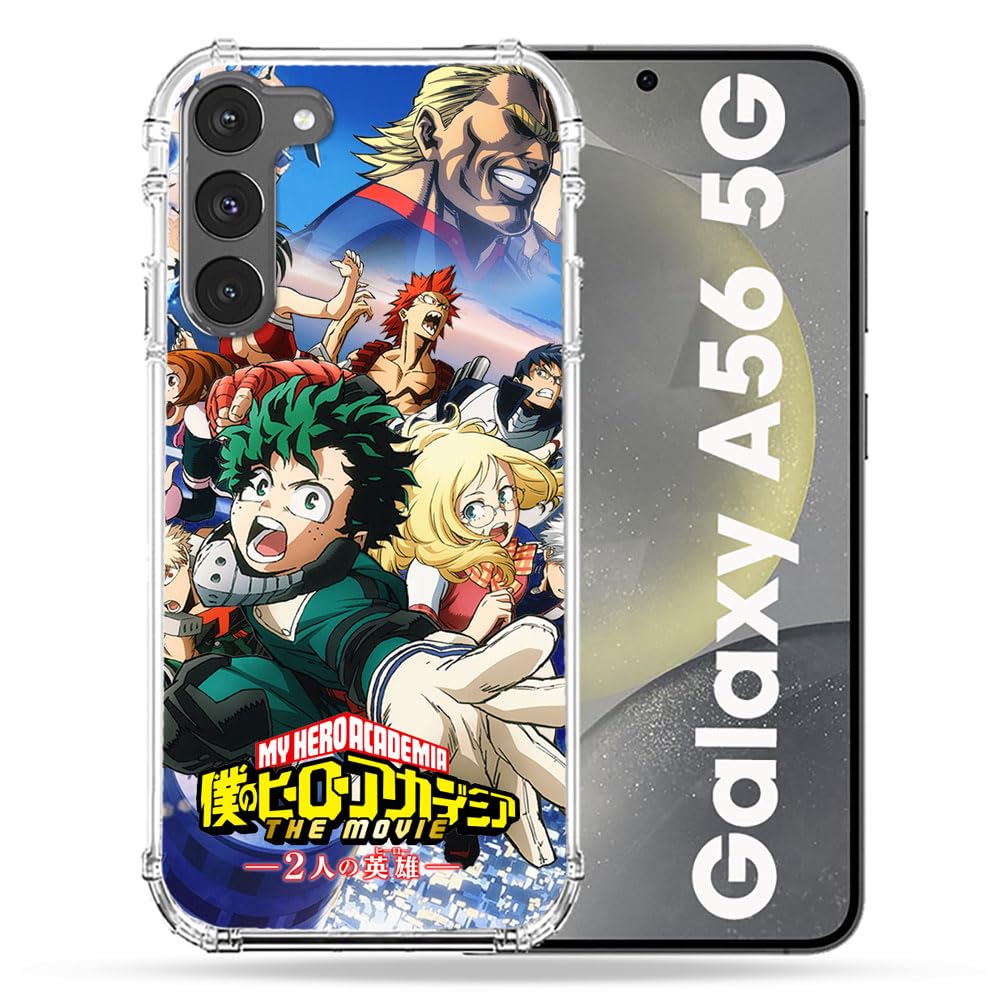 Cokitec Reinforced Case for Samsung Galaxy A56 5G Manga My Hero Academia Poster