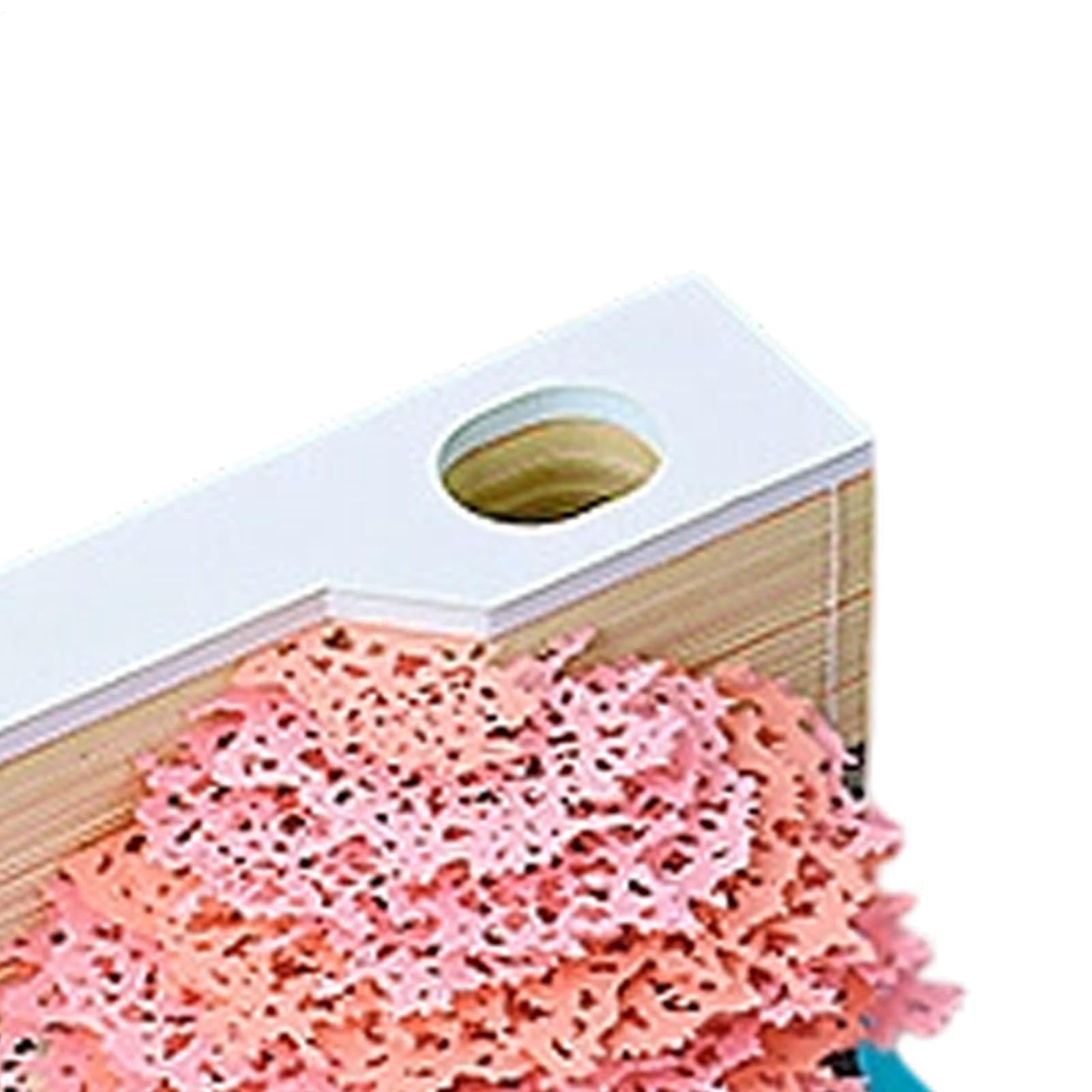 3D-Notizblock Schreibtisch 2027 3D Schnitzerei Zeitmesser Haftnotizen | Abreißbarer Dekorationskalender Für Bücherregal, Homeoffice, Schule, Studentenwohnheim, Wohnung, Schlafzimmer, Wohnzimmer
