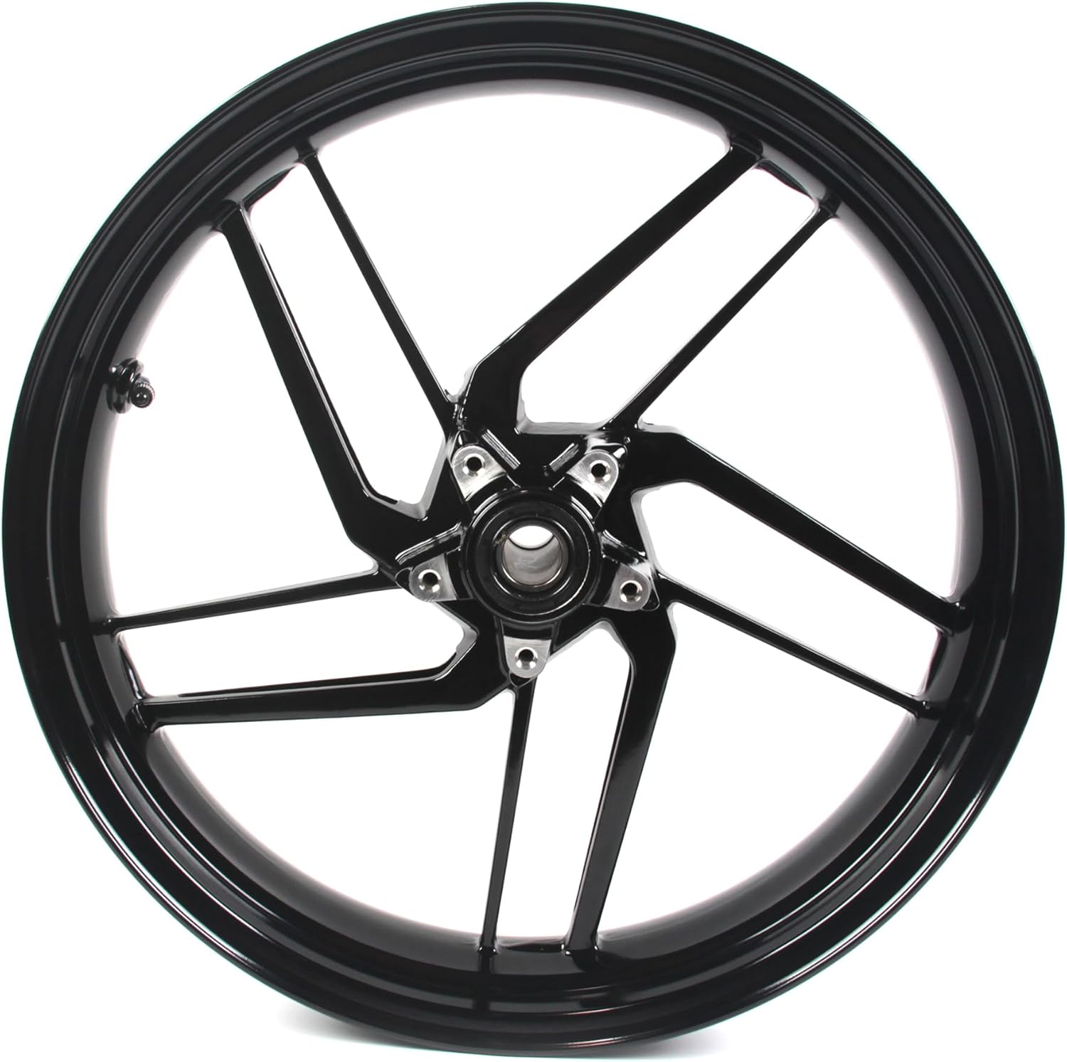 Arashi Front Wheel Rim for Ducati 899 Panigale 2014-2015, 959 Panigale 2016-2019 Corse 2018-2019, 1199 2013-2015, V2 2020-2023, Motorcycle Accessories Gloss Black
