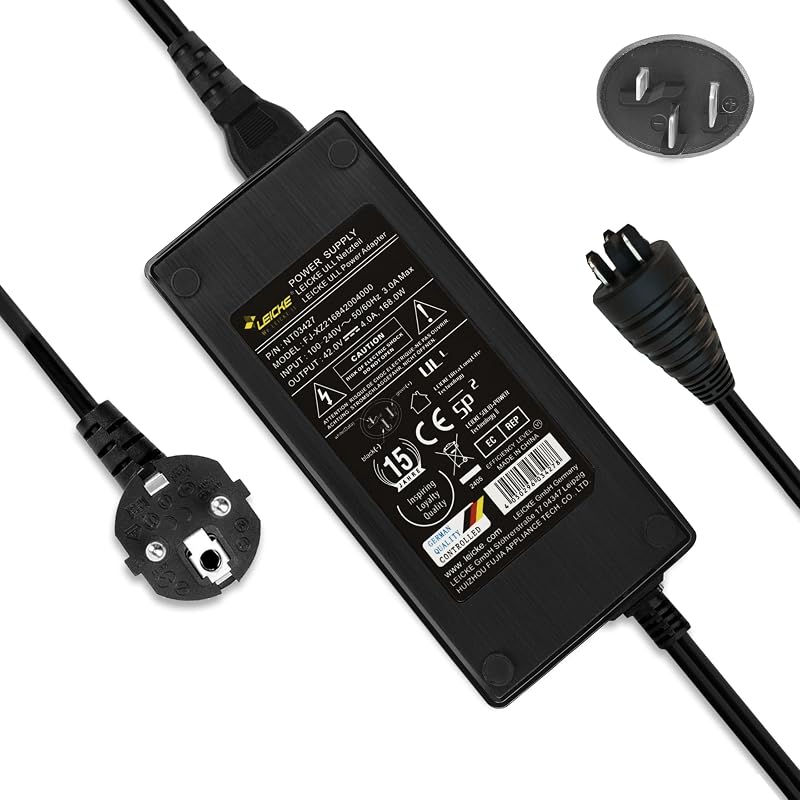 LEICKE Alimentatore di rete Bosch Caricatore 36/42 V 4 A Active Performance Line E-Bike…