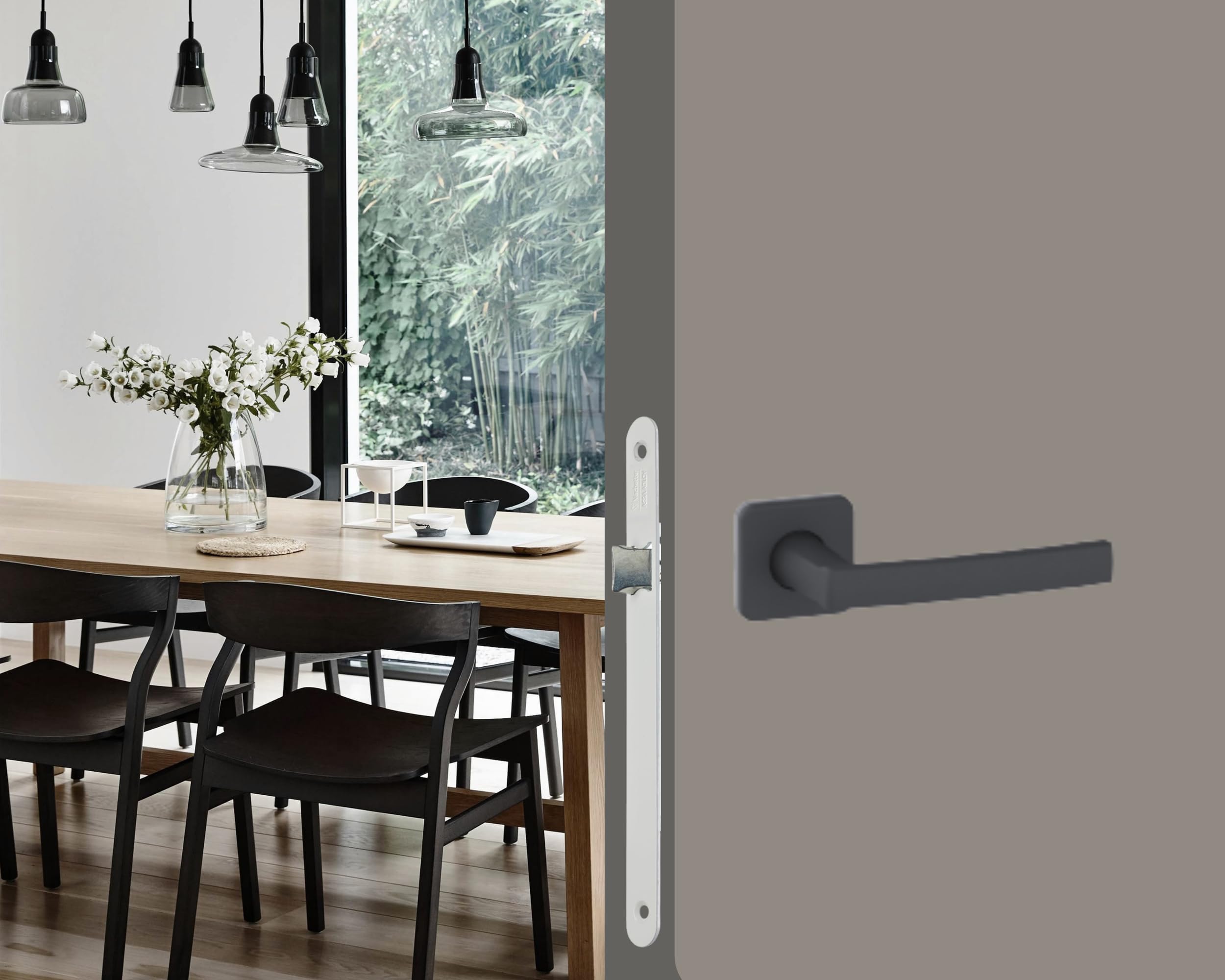 Serratura A Incasso Vachette D12R-A40/B/SC – Asse 40 Mm, Lunghezza 135 Mm, Reversibile Senza Smontaggio, Bianca Con Grilletto