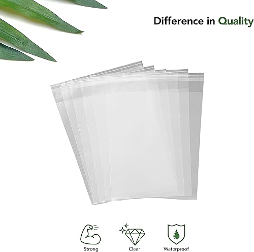 Miniatura 3 de Bolsas de celofán de 4 x 4 pulgadas, paquete de 200 bolsas transparentes autoadhesivas resellables para galletas, dulces, pasteles, recuerdos de