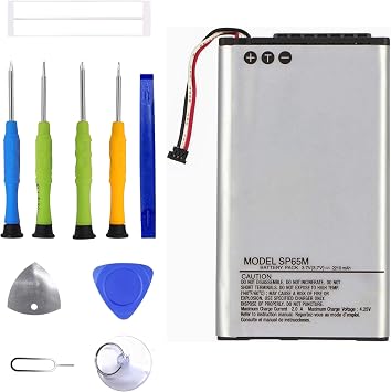 SP65M Rechargeable Battery Compatible with Sony PlayStation PS Vita PCH-1001 PCH-1101 1003 1103 with Tools Not for PS Vita PCH-2000 Battery
