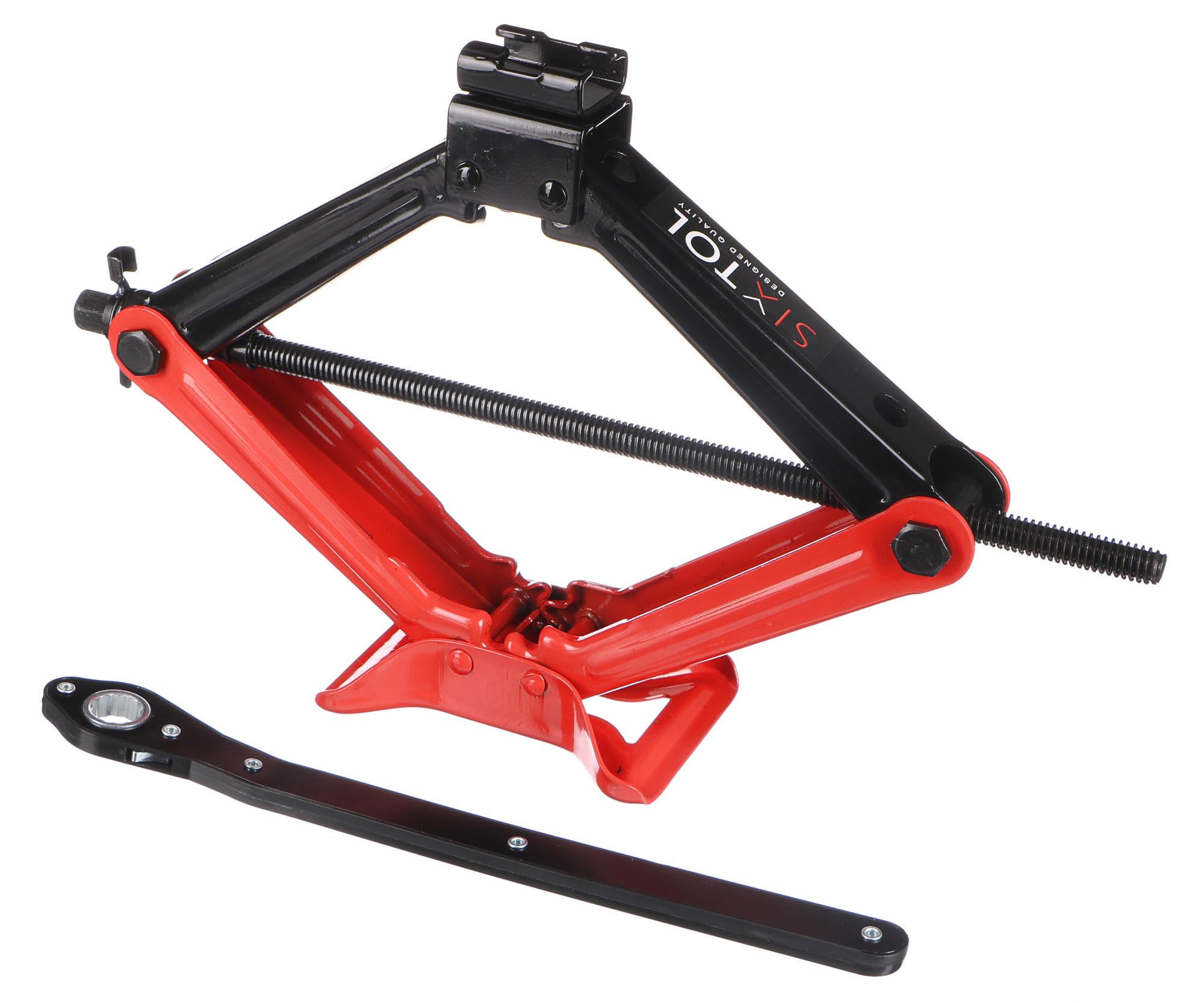 SIXTOL SX Scissor Jack Fork 2T | Gato de Tijera con trinquete | 100-417 mm